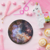 Assiettes En Carton Grappe étoile céleste de la NASA (Fête)