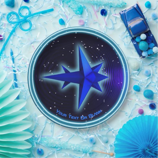 Assiettes En Carton Gravité Drive Spacecraft (Fête)