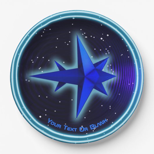 Assiettes En Carton Gravité Drive Spacecraft (Devant)