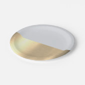 Assiettes En Carton Gray Gold Foil Russe Faux Jésus Christ Pasteur (Angle)