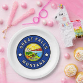 Assiettes En Carton Great Falls Montana (Fête)