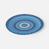 Assiettes En Carton Grec Mati Mataki - ornement #2 d'oeil mauvais de (Angle)