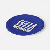 Assiettes En Carton Grèce (Angle)