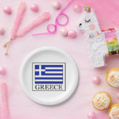 Assiettes En Carton Grèce (Fête)