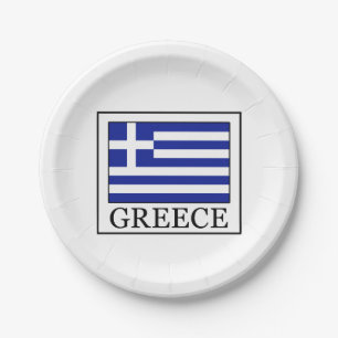 Assiettes En Carton Grèce