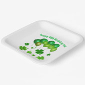 Assiettes En Carton Green Balloons Irish Birthday St. Pat's Party (Angulaire)