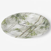Assiettes En Carton Green Bamboo Serenity (Angle)