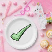 Assiettes En Carton Green Check Mark Tick Symbol (Fête)