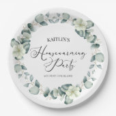 Assiettes En Carton Green Eucalyptus (Devant)