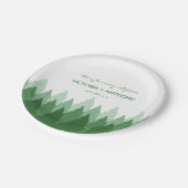 Assiettes En Carton Green Forest Range Mariage de bois (Angle)