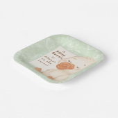 Assiettes En Carton Green Silly Goose (Angulaire)