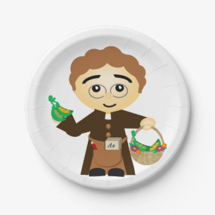 Assiettes En Carton Gregor Mendel