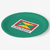 Assiettes En Carton Grenade (Angle)