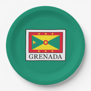 Assiettes En Carton Grenade