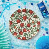 Assiettes En Carton Grenades et papillons Bella sur blanc (Fête)