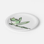 Assiettes En Carton Grenouille (Angle)