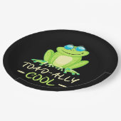 Assiettes En Carton Grenouille Toadal Cool (Angle)