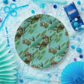 Assiettes En Carton Grenouilles d'été réfrigérées (Fête)