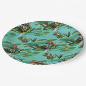 Assiettes En Carton Grenouilles d'été réfrigérées (Angle)