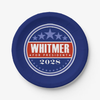 Assiettes En Carton Gretchen Whitmer Présidente 2028