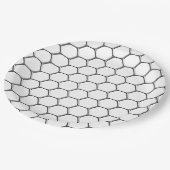 ASSIETTES EN CARTON GRILLE (Angle)