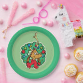 Assiettes En Carton Grille | Max Christmas Wreath (Fête)