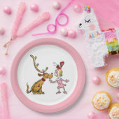 Assiettes En Carton Grille | Max & Cindy Lou Qui (Fête)