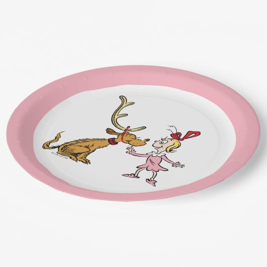 Assiettes En Carton Grille | Max & Cindy Lou Qui (Angle)