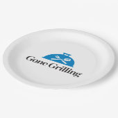 Assiettes En Carton Griller allé (Angle)