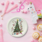 Assiettes En Carton Grinch classique | Arbre de Noël (Fête)