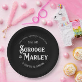 Assiettes En Carton Grippe-sou et Marley par vacances de chant de Noël (Fête)