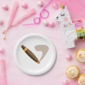 Assiettes En Carton Gros cigre à la cubaine (Fête)