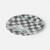 Assiettes En Carton Grossissant Deux Rapides 2e Anniversaire (Angle)