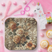 Assiettes En Carton Grotesque Elegance – Gothic Victorian (Fête)