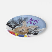 Assiettes En Carton Groundhog April Fool Day (Angle)