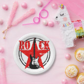 Assiettes En Carton Grunge (Fête)