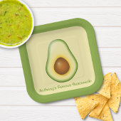 Assiettes En Carton Guacamole