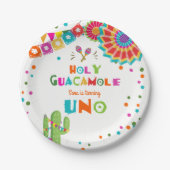 Assiettes En Carton Guacamole saint mexicain de cactus de plaques à (Devant)