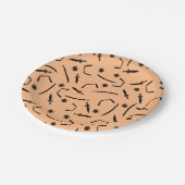 Assiettes En Carton Guerrier de Cute Ninja - Approvisionnement du Part (Angle)