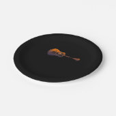 Assiettes En Carton Guitar Lake Shadow (Angle)