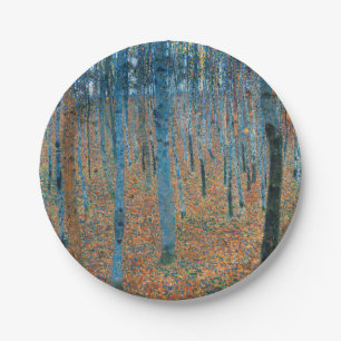 Assiettes En Carton Gustav Klimt Beech