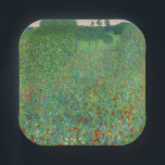 Assiettes En Carton Gustav Klimt - Champ de pavot<br><div class="desc">Champ de pavot / Champ de pavots - Gustav Klimt, Huile sur toile, 1907</div>