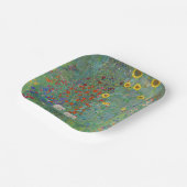 Assiettes En Carton Gustav Klimt - Jardin de campagne avec tournesols (Angulaire)