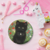 Assiettes En Carton Gustav Klimt Kitten (Fête)