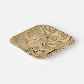 Assiettes En Carton Gustav Klimt - L'Arbre de Vie, La Frieze Stoclet (Angulaire)