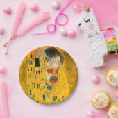 Assiettes En Carton Gustav Klimt Le Baiser (Fête)