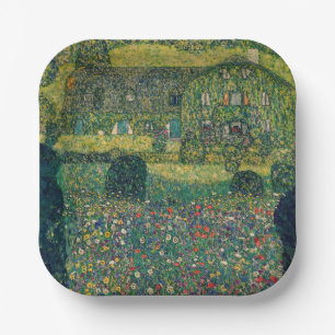 Assiettes En Carton Gustav Klimt - Maison de campagne de l'Attersee
