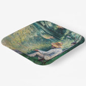 Assiettes En Carton Gustave Caillebotte - Pêche à la ligne (Angulaire)