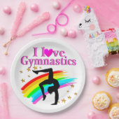 ASSIETTES EN CARTON GYMNAST SPARKLING (Fête)