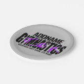 Assiettes En Carton Gymnastique NOM Équipe acrobatique Gymnaste à ress (Angle)